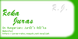 reka juras business card